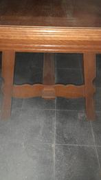 Oude tafel, Ophalen, Gebruikt, 100 tot 150 cm, Eikenhout