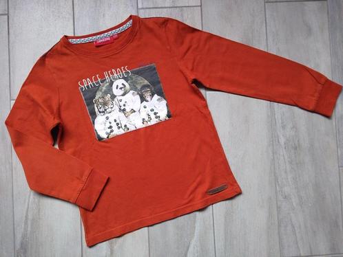 ★ M128 - Longsleeve Someone space heroes, Kinderen en Baby's, Kinderkleding | Maat 128, Zo goed als nieuw, Jongen, Shirt of Longsleeve