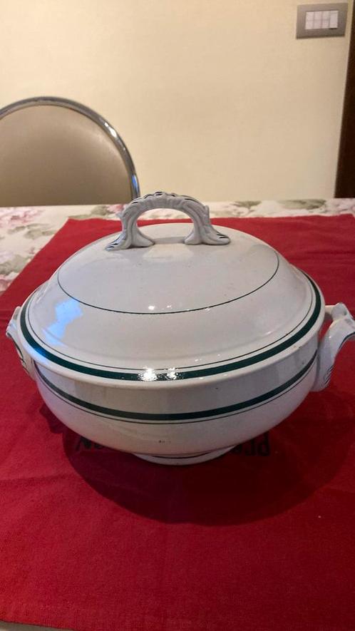 Soepterinne  in porcelaine, Huis en Inrichting, Keuken | Potten en Pannen, Zo goed als nieuw, Ophalen