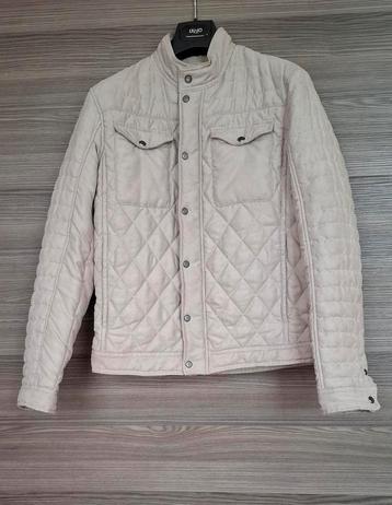 Herenblouson, als nieuw, maat M, beige, Zara man, Kleding | Heren, Ophalen of Verzenden, Zo goed als nieuw, Maat 48/50 (M), Beige