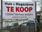 Huis + Magazijnen TE KOOP, Immo, Maisons à vendre, Habitation avec espace professionnel, 3 pièces, Muizen, Ventes sans courtier