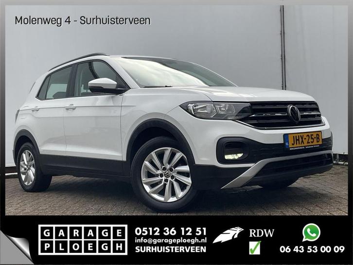 Volkswagen T-Cross 1.0 TSI Life Hoge zit DAB Camera Climatic, Auto's, Volkswagen, Bedrijf, ABS, Adaptieve lichten, Adaptive Cruise Control