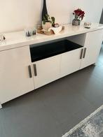 Eetkamerset compleet wit!, Huis en Inrichting, Ophalen, Gebruikt