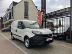 Fiat Doblo   1.4i/LICHTE VRACHT/AIRCO/CAMERA/USB/TREKHAAK/1, Auto's, 4 deurs, Doblo, 95 pk, Wit