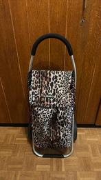 Boodschappentrolley leopard, Handtassen en Accessoires, Ophalen, Zo goed als nieuw