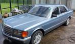Mercedes 260SE, 1986 - 1ste eigenaar, Autos, Mercedes-Benz, Berline, 4 portes, Tissu, Bleu