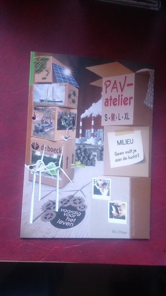 Pav atelier milieu, Boeken, Studieboeken en Cursussen, Ophalen of Verzenden