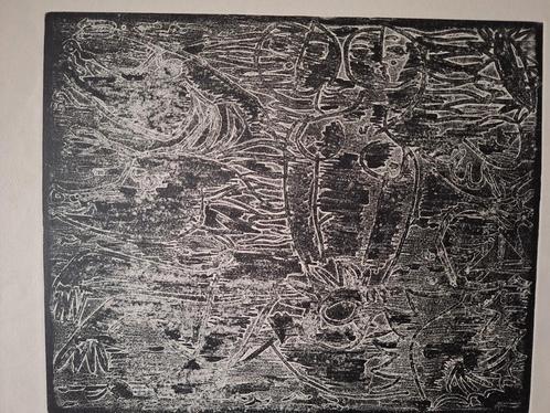 Zeldzame ets wad (Ward De Dobbelaer) Nereides 1ste staat, Antiek en Kunst, Kunst | Etsen en Gravures, Ophalen of Verzenden