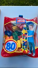 Mega bloks 80 stuks, Kinderen en Baby's, Speelgoed | Fisher-Price, Speelset, Ophalen of Verzenden, Zo goed als nieuw