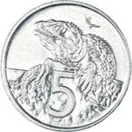 1988 NEW ZEALAND 5 CENTS, Postzegels en Munten, Munten | Oceanië, Ophalen of Verzenden, Losse munt