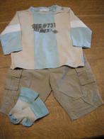 mooi setje: broek, longsleeve en sokjes, merk: mexx, Enfants & Bébés, Vêtements de bébé | Taille 62, Mexx, Garçon, Enlèvement ou Envoi