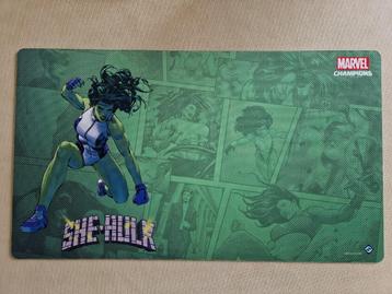 Marvel Champions She-Hulk Spelmat Gamemat FFG Spelmat  beschikbaar voor biedingen