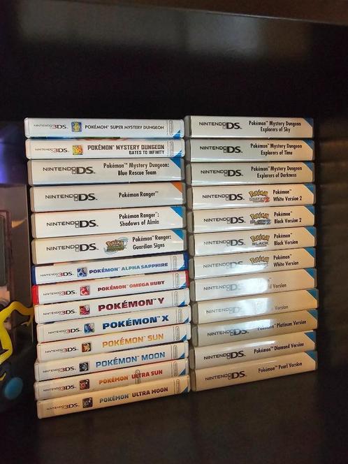 ALLE Pokemon games voor Nintendo DS / 3DS!, Games en Spelcomputers, Games | Nintendo DS, Gebruikt, Role Playing Game (Rpg), 1 speler