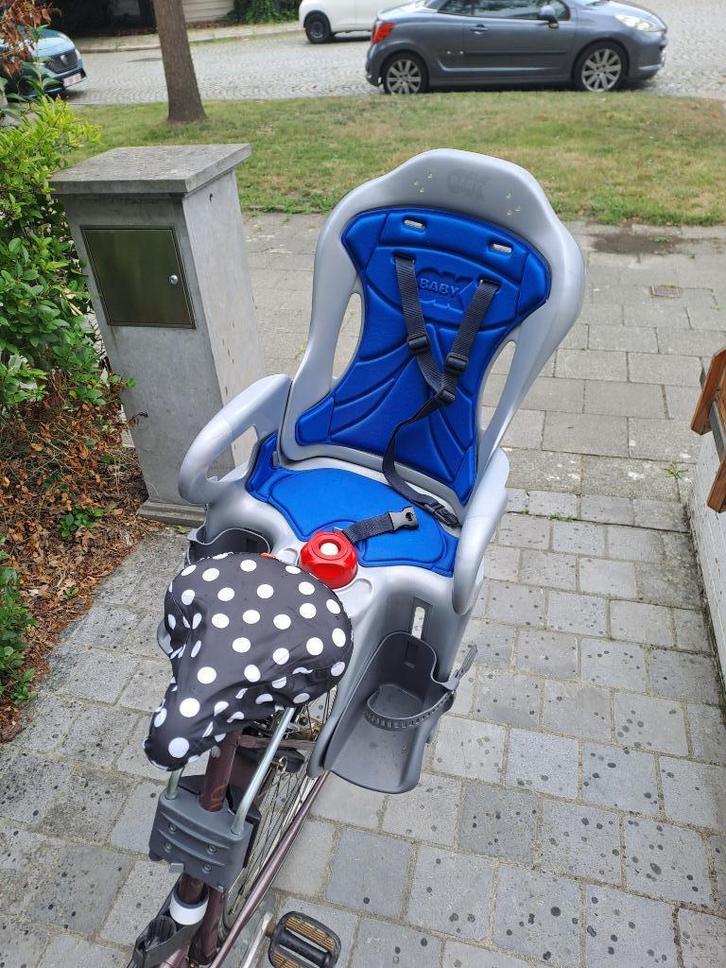 Fietsstoel OK Baby Sirius, Fietsen en Brommers, Fietsaccessoires | Fietsstoeltjes, Gebruikt, Achterzitje, Voetsteuntjes, Ophalen