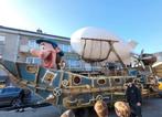Praalwagen, Ophalen