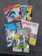 7 Vintage '70 Superman, Batman, Flash Gordon, Gordon strips, Livres, BD | Comics, Autres régions, Enlèvement ou Envoi, Utilisé