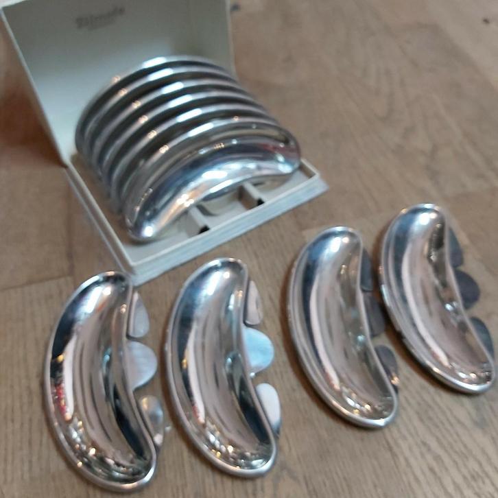 10 inbox Zilmeta schaaltjes om aan bord te hangen, Huis en Inrichting, Keuken | Keukenbenodigdheden, Zo goed als nieuw, Ophalen of Verzenden