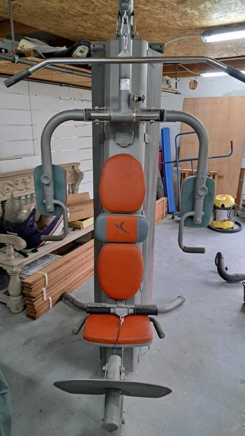 fitnesstoestel, Sport en Fitness, Fitnessapparatuur, Gebruikt, Armen, Benen, Borst, Rug, Metaal, Ophalen
