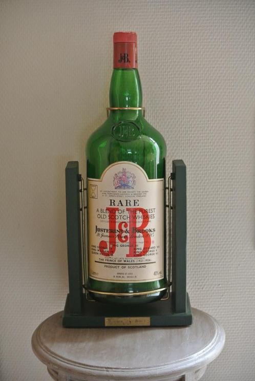 Grande bouteille de Whisky J&B (3L) + socle, Maison & Meubles, Accessoires pour la Maison | Autre, Enlèvement