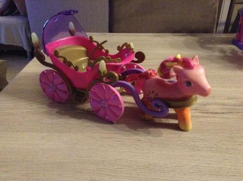 My little pony character met koets (16 cm), Kinderen en Baby's, Speelgoed | My Little Pony, Gebruikt, Ophalen of Verzenden