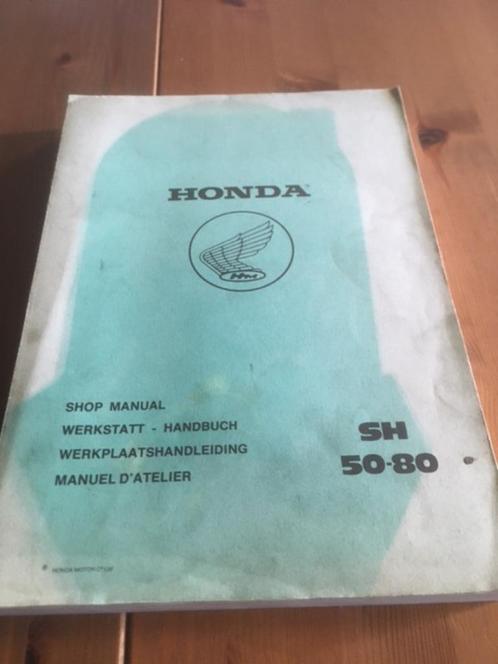 Honda Scoopy SH50-80 werkplaatshandleiding eerste model, Fietsen en Brommers, Handleidingen en Instructieboekjes, Gebruikt, Ophalen of Verzenden