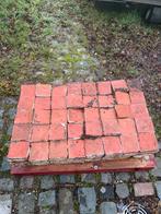 Antieke Terracotta tegels, Doe-het-zelf en Bouw, Metselstenen, Ophalen, Zo goed als nieuw