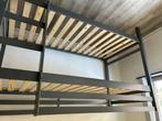 Stapelbed, Ophalen, 90 cm, Tweepersoons, Zo goed als nieuw
