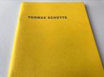 Thomas Schütte, sculptures et dessins, 60 pages, Enlèvement ou Envoi, Comme neuf, Sculpture