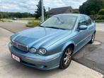 Jaguar X-Type 2.0D Exclusive*Navi-Leder-Clim* 1st Eigenaar*, Auto's, 1998 cc, Beige, Blauw, Leder