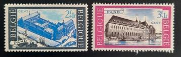 Belgique : COB 1304/05 ** Le Pand 1964.