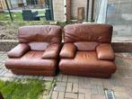 Canape en cuir ( livraison possible ), Maison & Meubles, Enlèvement, Comme neuf, Cuir