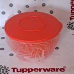 Bol tendance Tupperware 2,5 L Nouveau, Enlèvement ou Envoi, Neuf, Rouge