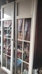 2 PVC ramen, Doe-het-zelf en Bouw, Raamkozijnen en Schuifdeuren, Ophalen of Verzenden, Zo goed als nieuw, Deurkozijn