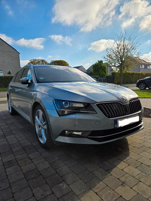 Skoda Superb 2.0 TSI 280, Auto's, Skoda, Particulier, Superb, Android Auto, Automaat, Zilver of Grijs, Zwart, Leder, Vierwielaandrijving