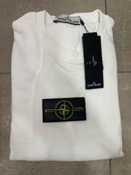 Witte Stone Island Crewneck, Kleding | Heren, Truien en Vesten, Stone island, Maat 48/50 (M), Wit, Ophalen of Verzenden