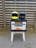 Helm en pizza bak, Motoren, Ophalen of Verzenden
