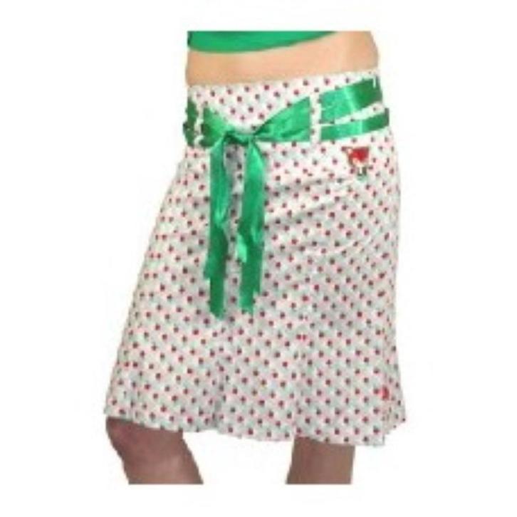 Rok van Pussy deluxe met kersen - Maat large, Kleding | Dames, Rokken, Wit, Verzenden