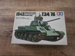 Tamiya T34/76 1943 Production Model Russian Tank 1/35, Hobby en Vrije tijd, Tank, 1:32 tot 1:50, Nieuw, Ophalen of Verzenden