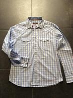 Hemd heren Harry Wilson 41/42, Blauw, Ophalen of Verzenden, Zo goed als nieuw, Halswijdte 41/42 (L)