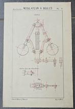 Oude technische tekening, Ophalen of Verzenden