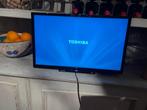 Toshiba 24 inch TV/Monitor + verstelbare muurbeugel., TV, Hi-fi & Vidéo, Télévisions, Comme neuf, Enlèvement, LED, 40 à 60 cm