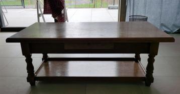 GRATIS houten salontafel ca. 60x120x45cm beschikbaar voor biedingen