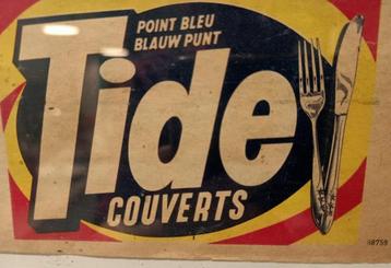Lot de couverts Vintage annees70 Tide, Résiste au lave-vaisselle, Enlèvement ou Envoi, Ensemble de couverts, Comme neuf