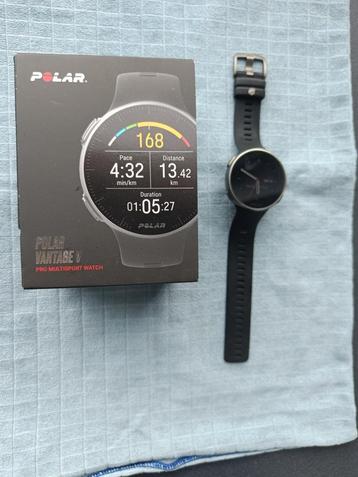 Polar Vantage V M-L Black in nieuwstaat., Étanche, Enlèvement ou Envoi, Comme neuf, Android