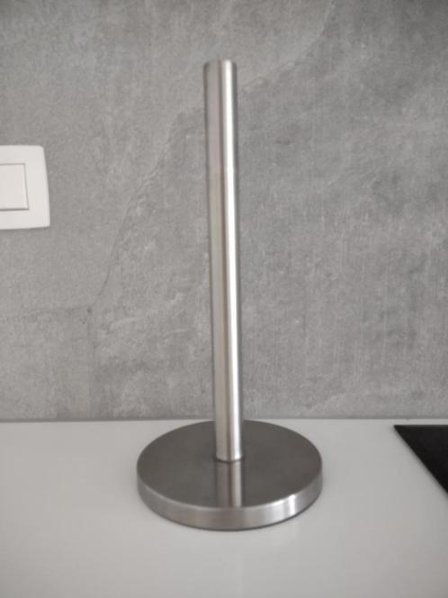 Keukenrolhouder inox (zie foto’s & omschrijving), Huis en Inrichting, Keuken | Keukenbenodigdheden, Ophalen