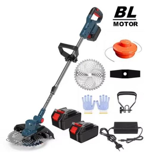 KRACHTIGE BRUSHLESS ACCU BOSMAAIER, GRASTRIMMER, GRASMAAIER., Jardin & Terrasse, Débroussailleuses, Neuf, Batterie, Enlèvement ou Envoi