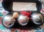 Boules de pétanque ds son petit sac., Ophalen of Verzenden