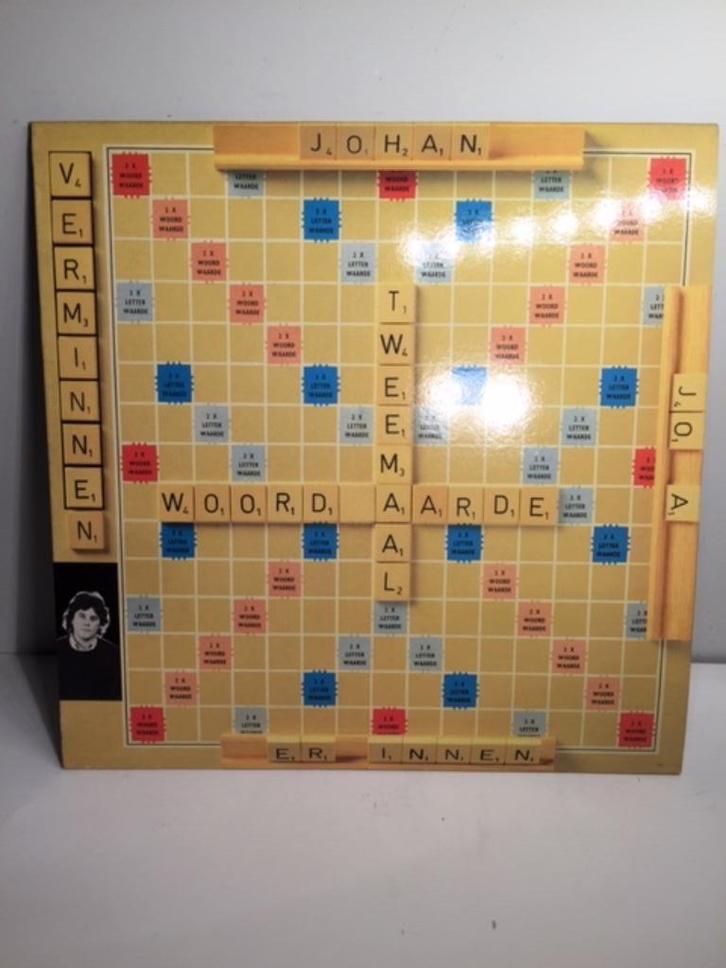 LP - Johan Verminnen - Tweemaal Woordwaarde ( Vinyl ), Cd's en Dvd's, Vinyl | Nederlandstalig, Zo goed als nieuw, Pop, 12 inch