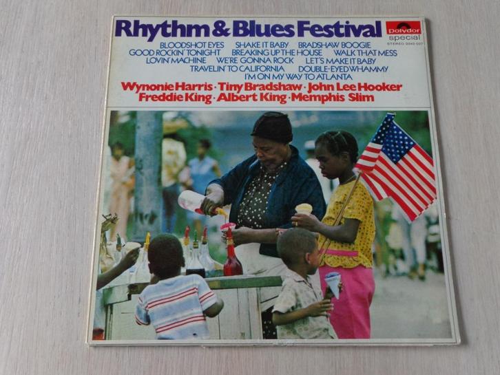Various – Rhythm & Blues Festival, Cd's en Dvd's, Vinyl | Jazz en Blues, Gebruikt, Blues, 1960 tot 1980, 12 inch, Ophalen of Verzenden
