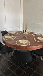 Ronde eettafel voor 6-8 personen, Ophalen, Rond, Nieuw, Vijf personen of meer
